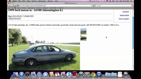 Find used cars, trucks and SUVs for sale from private sellers. . Craigslist chicago illinois cars and trucks by owner